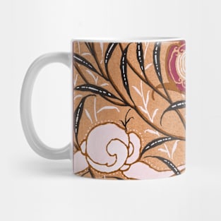 Art Deco Flowers Mug